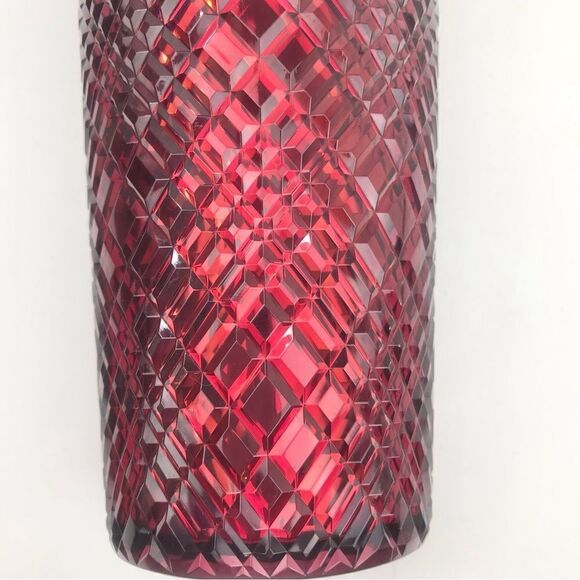 Starbucks Dining Holiday 2022 Jeweled Merlot Red 24 0z. Venti Cold Cup Tumbler - Picture 6 of 13